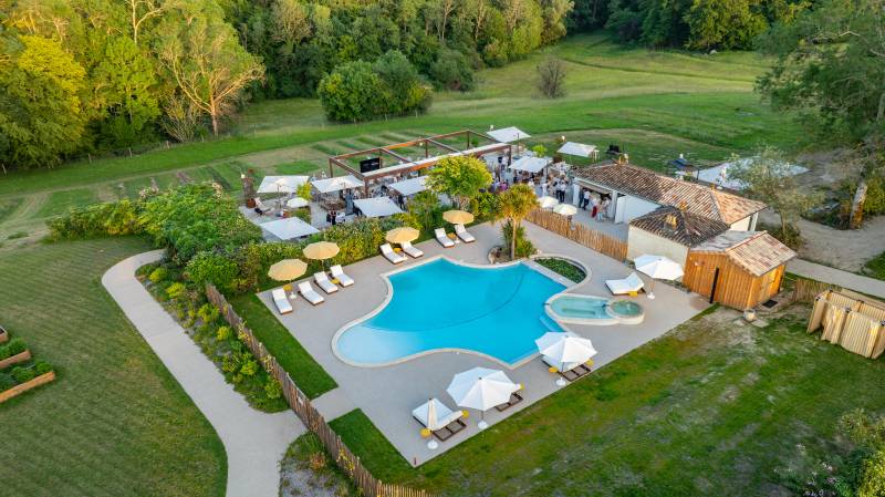 Piscine du Domaine Sainte Raphine