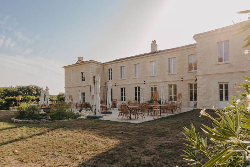 Sainte Raphine, un restaurant avec terrasse au cœur de la nature