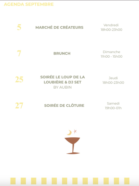 Agenda évènement mois de Septembre à Fargues Saint Hilaire au Domaine de Sainte Raphine : Calendrier et dates