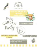 Notre zone d'activité pour ce service Bar avec terrasse et vue sur nature offrant ambiance détendue planches apéritives produits frais et boissons locales en soirée